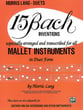 15 BACH INVENTIONS MALLET DUETS cover